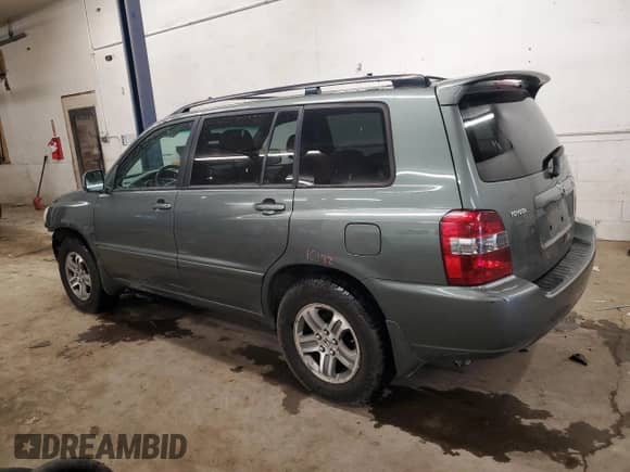 2007 Toyota Highlander w/3rd Row с VIN JTEDD21A670169468, выставлен на аукционе Copart как лот 86646484 с пробегом 210 519 миль миль и Списание • Salvage title. История ставок и продаж доступна на DreamBid. Изображение 2.
