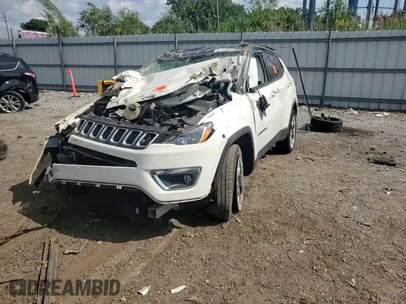 ✅ 2018 Jeep Compass Limited • VIN: 3C4NJDCB5JT329143 • Lot: 61435655. Listed on Copart with Not provided. Free auction sales archive from the USA and detailed vehicle history report at DreamBid. Image 14.