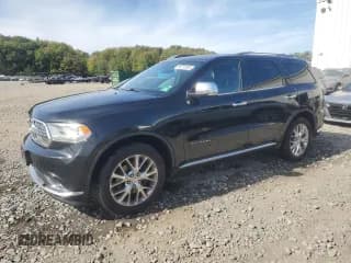 ✅ 2014 Dodge Durango Citadel • VIN: 1C4RDJEG9EC977635 • Lot: 85272695. Wystawiony na Copart z przebiegiem 156 290 mil. Bezpłatny archiwum sprzedaży aukcyjnych z USA i szczegółowy raport historii pojazdu na DreamBid. Zdjęcie 1.