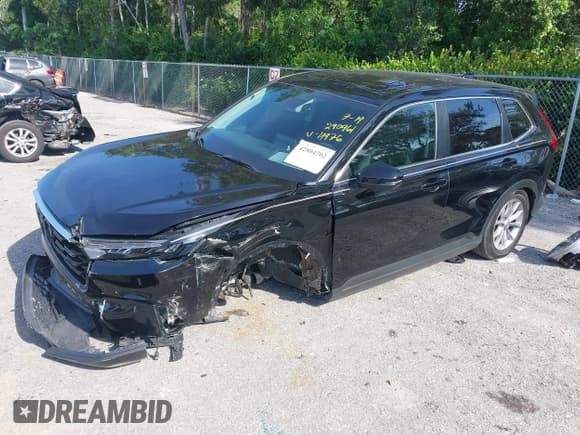 ✅ 2024 Honda CR-V EX-L • VIN: 2HKRS3H74RH324976 • Lot: 42804702. Listed on IAAI with 33,676 mi. Free auction sales archive from the USA and detailed vehicle history report at DreamBid. Image 2.