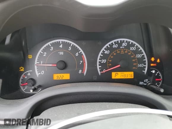 ✅ 2009 Toyota Corolla • VIN: 1NXBU40E19Z092964 • Lot: 82750265. Wystawiony na Copart z przebiegiem 179 376 mil. Bezpłatny archiwum sprzedaży aukcyjnych z USA i szczegółowy raport historii pojazdu na DreamBid. Zdjęcie 9.