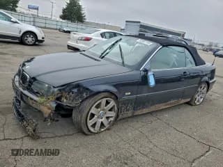 ✅ 2003 BMW 3 Series 325Ci • VIN: WBABS33493PG89583 • Lot: 93952155. Listed on Copart with 111,847 mi. Free auction sales archive from the USA and detailed vehicle history report at DreamBid. Image 1.