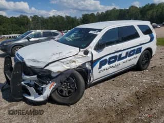 ✅ 2024 Dodge Durango Special Service • VIN: 1C4RDJFG6RC134805 • Lot: 71776095. Listed on Copart with Not provided. Free auction sales archive from the USA and detailed vehicle history report at DreamBid. Image 1.