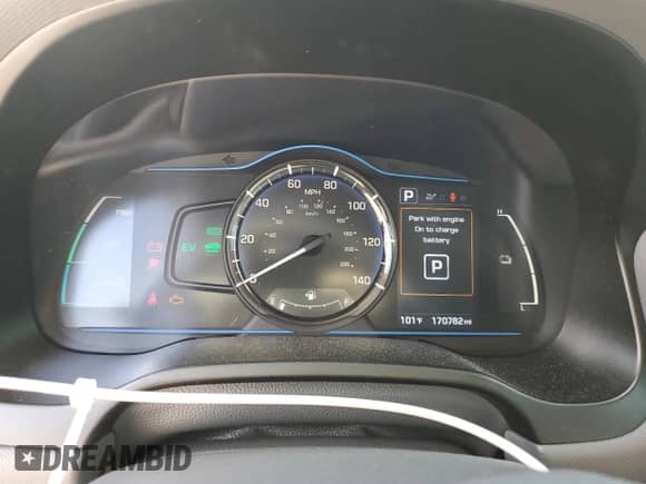 2018 Hyundai Ioniq Blue с VIN KMHC65LC1JU103321, выставлен на аукционе Copart как лот 78074774 с пробегом 170 782 миль миль и Чистый • Clean title. История ставок и продаж доступна на DreamBid. Изображение 9.