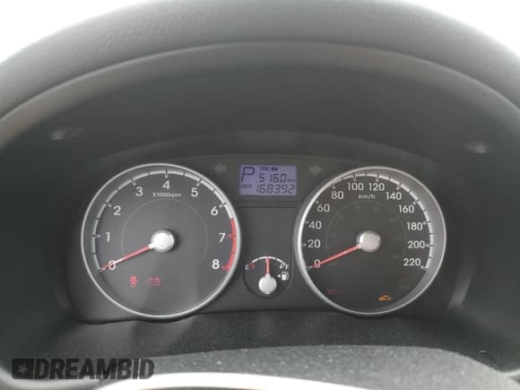 ✅ 2010 Hyundai Accent GL • VIN: KMHCN4BC0AU401826 • Лот: 45659195. Опубликован ранее на Copart с пробегом 168 392 миль. Бесплатный доступ к архиву аукционных продаж из США и подробный отчёт об истории автомобиля на DreamBid. Изображение 9.