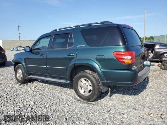 ✅ 2002 Toyota Sequoia Limited • VIN: 5TDZT38A12S106227 • Lot: 64254775. Listed on Copart with 194,274 mi. Free auction sales archive from the USA and detailed vehicle history report at DreamBid. Image 2.