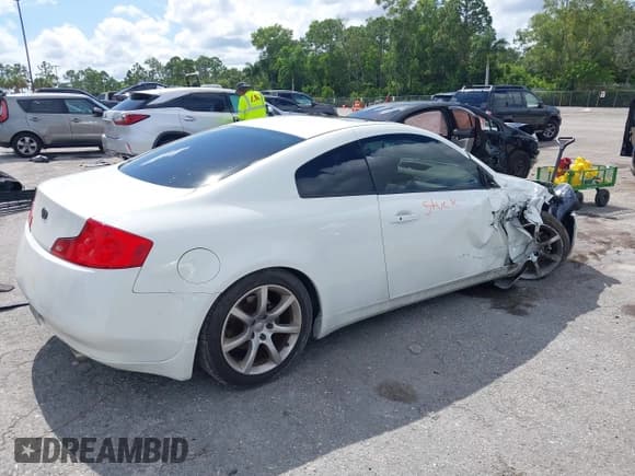 ✅ 2006 Infiniti G35 • VIN: JNKCV54E96M700570 • Лот: 42606757. Опубликован ранее на IAAI с пробегом 129 453 миль. Бесплатный доступ к архиву аукционных продаж из США и подробный отчёт об истории автомобиля на DreamBid. Изображение 4.