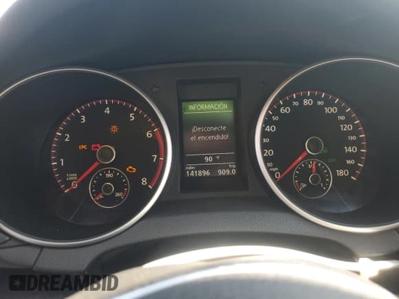 ✅ 2011 Volkswagen Golf GTI Autobahn • VIN: WVWFV7AJ6BW244263 • Lot: 62412255. Listed on Copart with 141,896 mi. Free auction sales archive from the USA and detailed vehicle history report at DreamBid. Image 9.