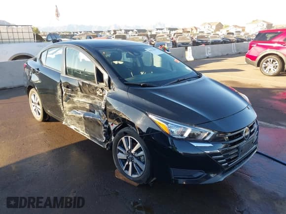 ✅ 2023 Nissan Versa SV • VIN: 3N1CN8EV0PL862359 • Лот: 43571004. Опубликован ранее на IAAI с пробегом 40 170 миль. Бесплатный доступ к архиву аукционных продаж из США и подробный отчёт об истории автомобиля на DreamBid. Изображение 1.