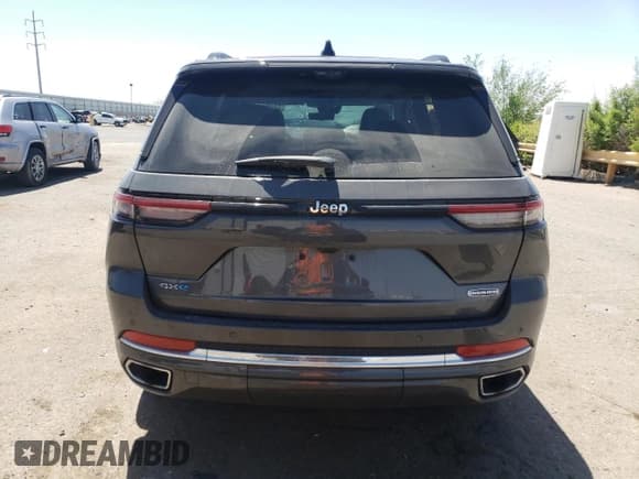 ✅ 2022 Jeep Grand Cherokee Overland • VIN: 1C4RJYD66N8716069 • Lot: 53186905. Listed on Copart with Not provided. Free auction sales archive from the USA and detailed vehicle history report at DreamBid. Image 6.