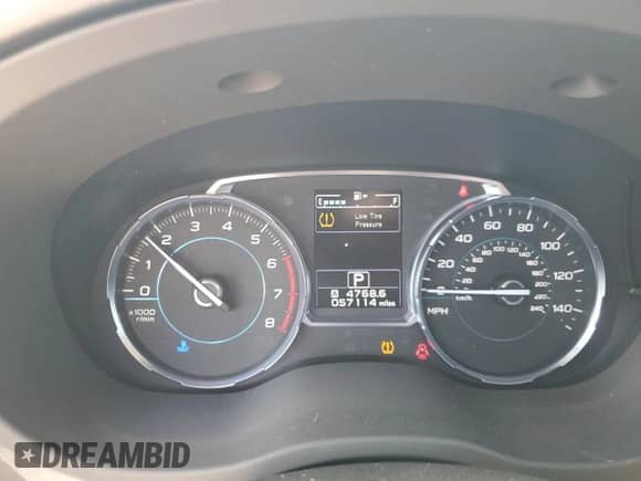 2017 Subaru Forester Limited with VIN JF2SJALC7HH442418, listed as a Copart auction lot 82584035 with 57,114 mi miles and Salvage title. Bid and sale history available at DreamBid. Image 9.