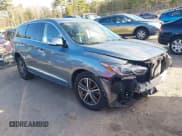 ✅ 2019 Infiniti QX60 Luxe • VIN: 5N1DL0MM4KC557643 • Lot: 43723308. Listed on IAAI with 110,357 mi. Free auction sales archive from the USA and detailed vehicle history report at DreamBid. Image 1.