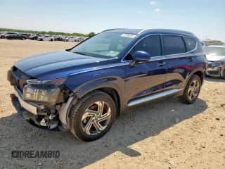 2022 Hyundai Santa Fe SEL with VIN 5NMS24AJ0NH436078, listed as a Copart auction lot 71046835 with 59,842 mi miles and Salvage title. Bid and sale history available at DreamBid. Image 1.