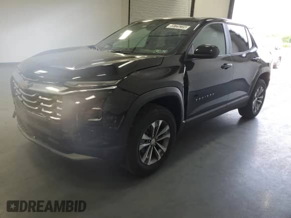 2025 Chevrolet Equinox FWD LT с VIN 3GNAXHEG8SL220519, выставлен на аукционе Copart как лот 59725235 с пробегом 6 129 миль миль и Чистый • Clean title. История ставок и продаж доступна на DreamBid. Изображение 1.