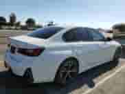 2023 BMW 3 Series M340i with VIN 3MW49FS0XP8D04859, listed as a Copart auction lot 70599935 with 26,017 mi miles and Salvage title. Bid and sale history available at DreamBid. Image 3.