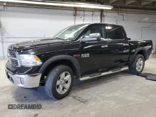 2014 Ram 1500 Big Horn with VIN 1C6RR7LM9ES337676, listed as a Copart auction lot 91065005 with 147,150 mi miles and Clean title. Bid and sale history available at DreamBid. Image 1.