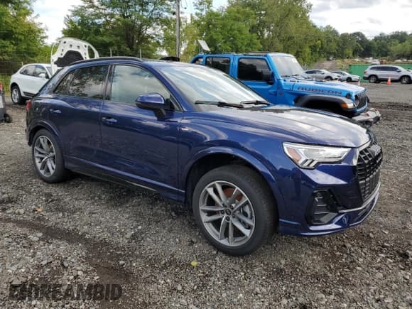 ✅ 2025 Audi Q3 S line Premium • VIN: WA1DECF33S1008087 • Лот: 91893825. Опубликован ранее на Copart с пробегом 2 880 миль. Бесплатный доступ к архиву аукционных продаж из США и подробный отчёт об истории автомобиля на DreamBid. Изображение 4.