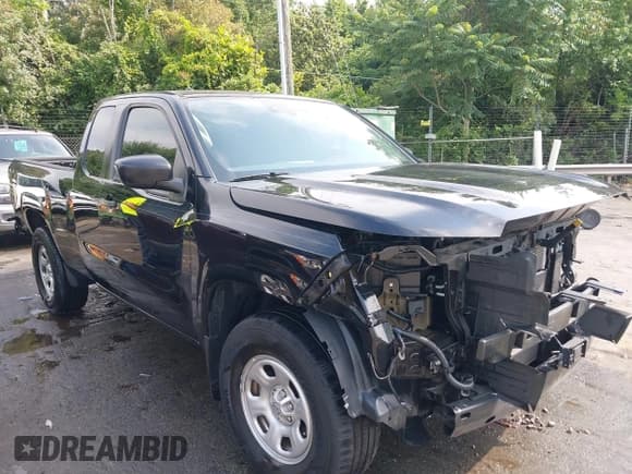 ✅ 2022 Nissan Frontier S • VIN: 1N6ED1CL9NN631357 • Lot: 42378130. Listed on IAAI with 43,679 mi. Free auction sales archive from the USA and detailed vehicle history report at DreamBid. Image 1.
