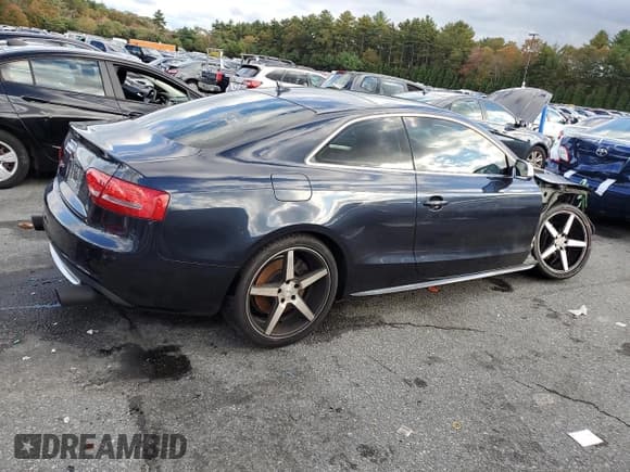 ✅ 2012 Audi S5 Prestige • VIN: WAUVVAFR4CA002879 • Lot: 84630965. Listed on Copart with 90,835 mi. Free auction sales archive from the USA and detailed vehicle history report at DreamBid. Image 3.