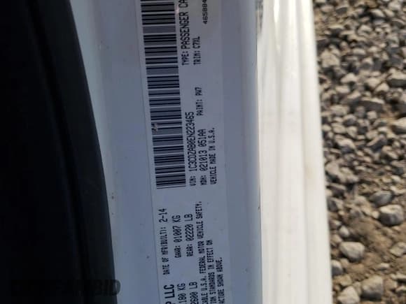 ✅ 2014 Dodge Avenger SE • VIN: 1C3CDZAB0EN223465 • Lot: 59377462. Wystawiony na Copart z przebiegiem Nie podano. Bezpłatny archiwum sprzedaży aukcyjnych z USA i szczegółowy raport historii pojazdu na DreamBid. Zdjęcie 10.