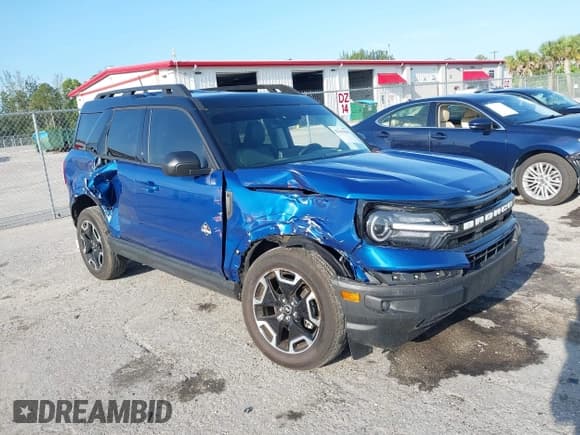 ✅ 2024 Ford Bronco Sport Outer Banks • VIN: 3FMCR9C61RRF36536 • Lot: 42363040. Wystawiony na IAAI z przebiegiem 5 789 mil. Bezpłatny archiwum sprzedaży aukcyjnych z USA i szczegółowy raport historii pojazdu na DreamBid. Zdjęcie 1.