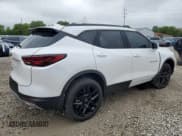 ✅ 2024 Chevrolet Blazer LT • VIN: 3GNKBJRS6RS199677 • Lot: 58619585. Listed on Copart with 19,199 mi. Free auction sales archive from the USA and detailed vehicle history report at DreamBid. Image 3.