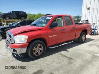 ✅ 2007 Dodge 1500 SLT • VIN: 1D7HA18P07S120456 • Лот: 54545005. Опубликован ранее на Copart с пробегом 59 132 миль. Бесплатный доступ к архиву аукционных продаж из США и подробный отчёт об истории автомобиля на DreamBid. Изображение 1.