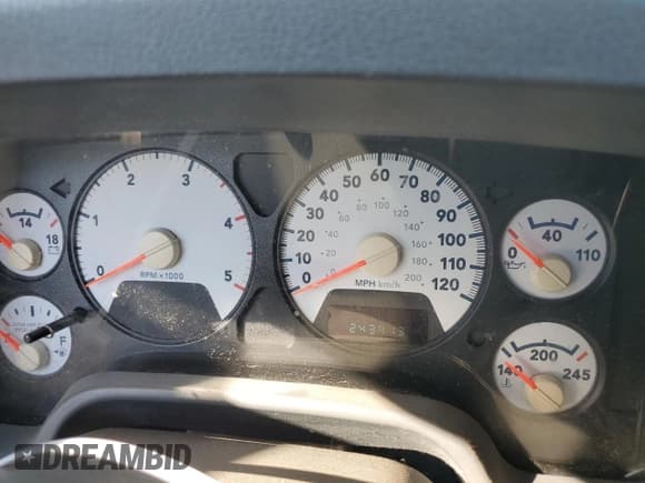 ✅ 2007 Dodge 2500 Laramie • VIN: 1D7KS28A57J600731 • Лот: 77438674. Опубликован ранее на Copart с пробегом 243 913 миль. Бесплатный доступ к архиву аукционных продаж из США и подробный отчёт об истории автомобиля на DreamBid. Изображение 9.