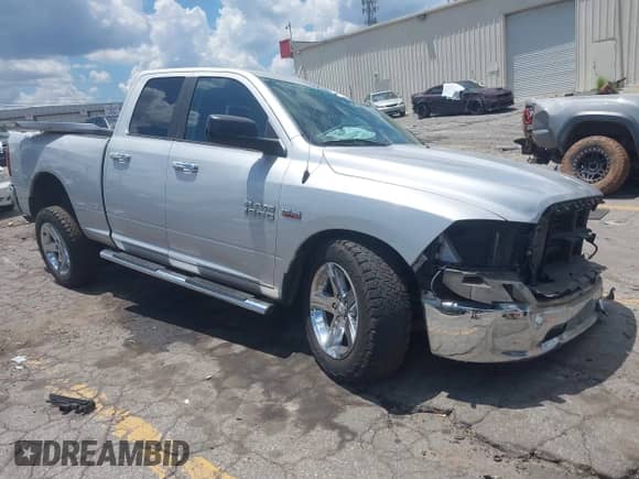 2015 Ram 1500 SLT with VIN 1C6RR6GT4FS510890, listed as a IAAI auction lot 42734264 with 218,194 mi miles and . Bid and sale history available at DreamBid. Image 1.