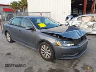 ✅ 2013 Volkswagen Passat Wolfsburg Edition • VIN: 1VWAP7A36DC114152 • Lot: 41911437. Listed on IAAI with 163,048 mi. Free auction sales archive from the USA and detailed vehicle history report at DreamBid. Image 1.