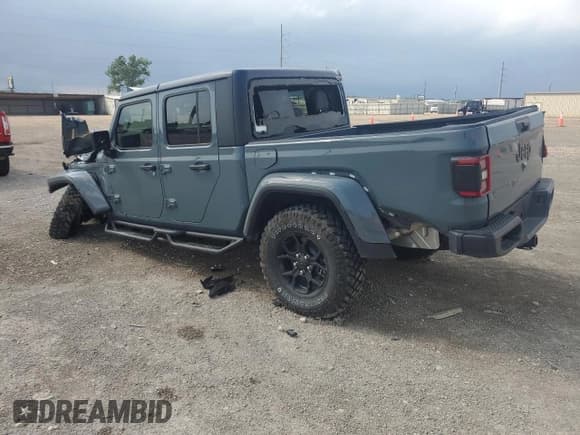 ✅ 2024 Jeep Gladiator Willys • VIN: 1C6HJTAG7RL131975 • Лот: 55139965. Опубликован ранее на Copart с пробегом 4 583 миль. Бесплатный доступ к архиву аукционных продаж из США и подробный отчёт об истории автомобиля на DreamBid. Изображение 2.