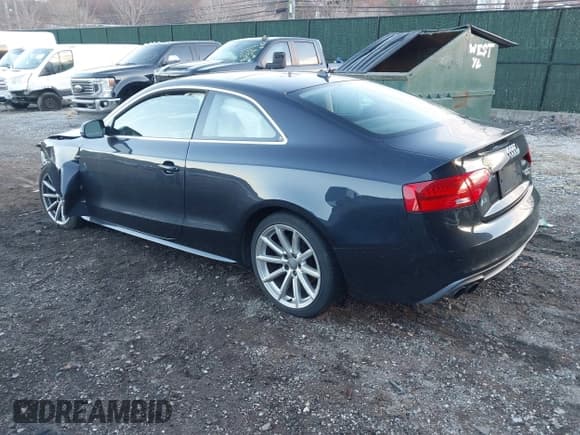 ✅ 2016 Audi A5 Premium Plus • VIN: WAUM2AFR4GA004657 • Lot: 43730853. Listed on IAAI with Not provided. Free auction sales archive from the USA and detailed vehicle history report at DreamBid. Image 3.