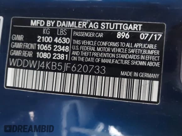 ✅ 2018 Mercedes-Benz C 300 • VIN: WDDWJ4KB5JF620733 • Lot: 41730561. Listed on IAAI with 75,463 mi. Free auction sales archive from the USA and detailed vehicle history report at DreamBid. Image 9.