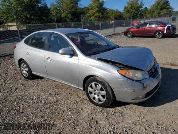 2007 Hyundai Elantra GLS z VIN KMHDU46D47U208789, wystawiony jako Copart lot #75377814 z przebiegiem 192 661 mil mil oraz Szkoda całkowita • Salvage title. Historia ofert i sprzedaży dostępna na DreamBid. Obrazek 4.