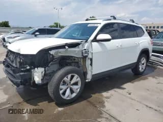 ✅ 2018 Volkswagen Atlas S • VIN: 1V2GR2CA6JC518374 • Lot: 65038075. Listed on Copart with 73,691 mi. Free auction sales archive from the USA and detailed vehicle history report at DreamBid. Image 1.