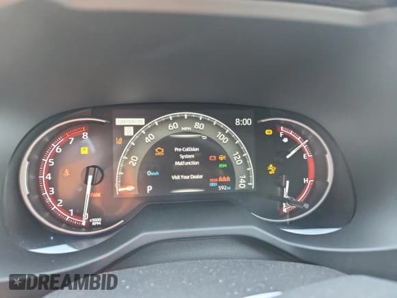 ✅ 2025 Toyota RAV4 XLE Premium • VIN: 2T3C1RFV7SW395603 • Lot: 80815725. Wystawiony na Copart z przebiegiem 592 mil. Bezpłatny archiwum sprzedaży aukcyjnych z USA i szczegółowy raport historii pojazdu na DreamBid. Zdjęcie 9.