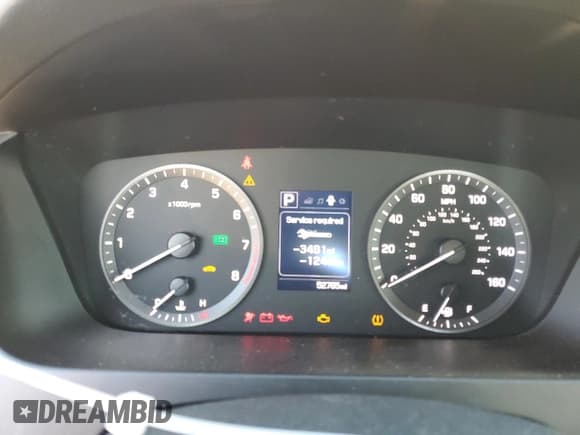 ✅ 2017 Hyundai Sonata Sport • VIN: 5NPE34AF3HH495462 • Lot: 73635782. Listed on Copart with 52,765 mi. Free auction sales archive from the USA and detailed vehicle history report at DreamBid. Image 9.