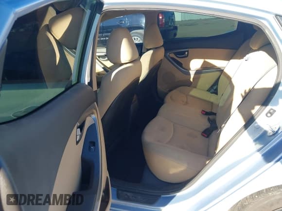 ✅ 2013 Hyundai Elantra GLS • VIN: KMHDH4AE9DU553333 • Lot: 43483476. Listed on IAAI with 111,430 mi. Free auction sales archive from the USA and detailed vehicle history report at DreamBid. Image 8.