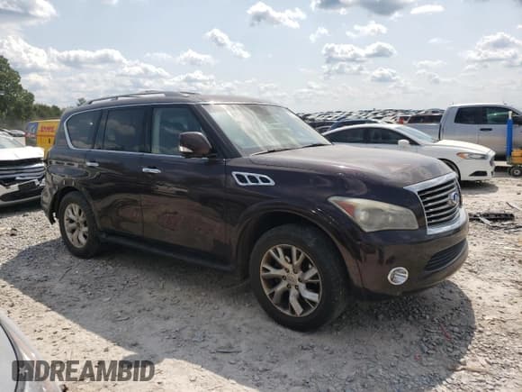 ✅ 2012 Infiniti QX56 7-passenger • VIN: JN8AZ2NF2C9516318 • Lot: 80265355. Listed on Copart with 240,982 mi. Free auction sales archive from the USA and detailed vehicle history report at DreamBid. Image 4.