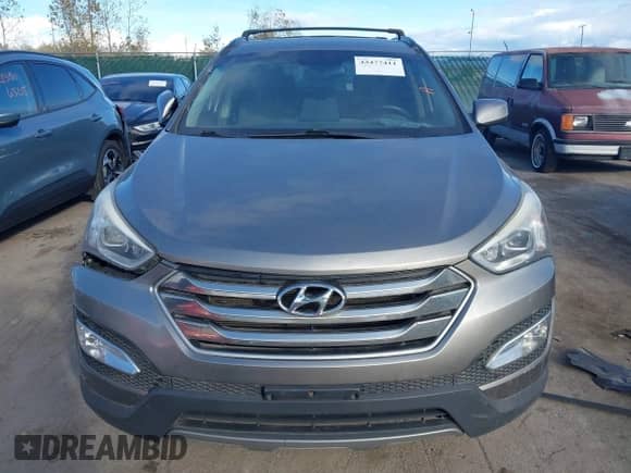 2015 Hyundai Santa Fe with VIN 5XYZUDLB9FG238562, listed as a IAAI auction lot 43477411 with 162,507 mi miles and . Bid and sale history available at DreamBid. Image 12.