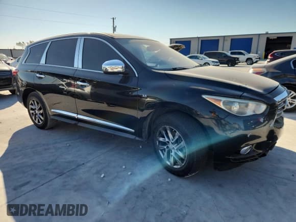 ✅ 2014 Infiniti QX60 • VIN: 5N1AL0MN8EC528145 • Lot: 86863205. Listed on Copart with 159,064 mi. Free auction sales archive from the USA and detailed vehicle history report at DreamBid. Image 4.