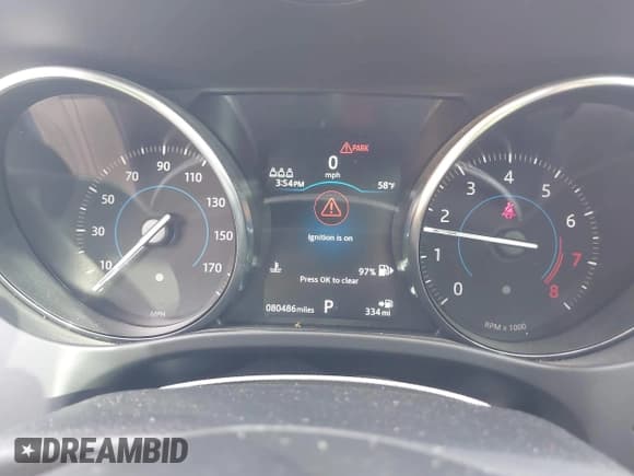 ✅ 2019 Jaguar F-Pace 25t Premium • VIN: SADCJ2GX7KA367844 • Lot: 43490679. Wystawiony na IAAI z przebiegiem 80 486 mil. Bezpłatny archiwum sprzedaży aukcyjnych z USA i szczegółowy raport historii pojazdu na DreamBid. Zdjęcie 7.