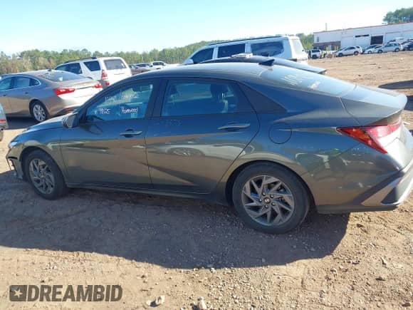 2024 Hyundai Elantra SEL with VIN KMHLM4DG1RU655074, listed as a IAAI auction lot 43604825 with 64,736 mi miles and . Bid and sale history available at DreamBid. Image 14.