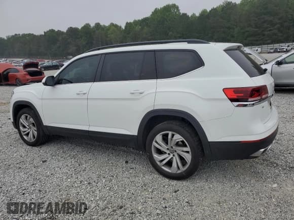 ✅ 2023 Volkswagen Atlas SE • VIN: 1V2JP2CA9PC520933 • Lot: 55444405. Wystawiony na Copart z przebiegiem 37 945 mil. Bezpłatny archiwum sprzedaży aukcyjnych z USA i szczegółowy raport historii pojazdu na DreamBid. Zdjęcie 2.