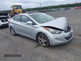 ✅ 2013 Hyundai Elantra GLS • VIN: KMHDH4AE7DU541780 • Lot: 43029697. Listed on IAAI with 81,556 mi. Free auction sales archive from the USA and detailed vehicle history report at DreamBid. Image 1.