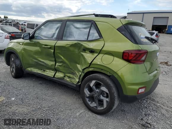 2021 Hyundai Venue SEL с VIN KMHRC8A37MU084396, выставлен на аукционе Copart как лот 71939504 с пробегом Не указан миль и Списание • Salvage title. История ставок и продаж доступна на DreamBid. Изображение 2.
