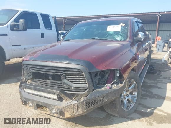 ✅ 2017 Ram 1500 Limited • VIN: 1C6RR7PT1HS672971 • Lot: 43218393. Listed on IAAI with 141,115 mi. Free auction sales archive from the USA and detailed vehicle history report at DreamBid. Image 2.