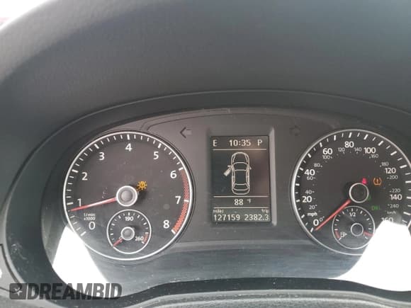 ✅ 2012 Volkswagen Passat SE • VIN: 1VWBP7A35CC002641 • Lot: 63715545. Listed on Copart with 127,159 mi. Free auction sales archive from the USA and detailed vehicle history report at DreamBid. Image 9.