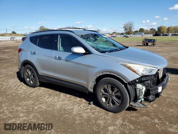 2016 Hyundai Santa Fe z VIN 5XYZU3LB7GG330894, wystawiony jako Copart lot #87209335 z przebiegiem 123 680 mil mil oraz Szkoda całkowita • Salvage title. Historia ofert i sprzedaży dostępna na DreamBid. Obrazek 4.