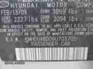 ✅ 2009 Hyundai Elantra SE • VIN: KMHDU46D09U703705 • Lot: 42723455. Wystawiony na IAAI z przebiegiem 116 870 mil mil. Skorzystaj z bezpłatnego archiwum sprzedaży aukcyjnych z USA i zobacz szczegółowy raport historii pojazdu na DreamBid. Zdjęcie 9.